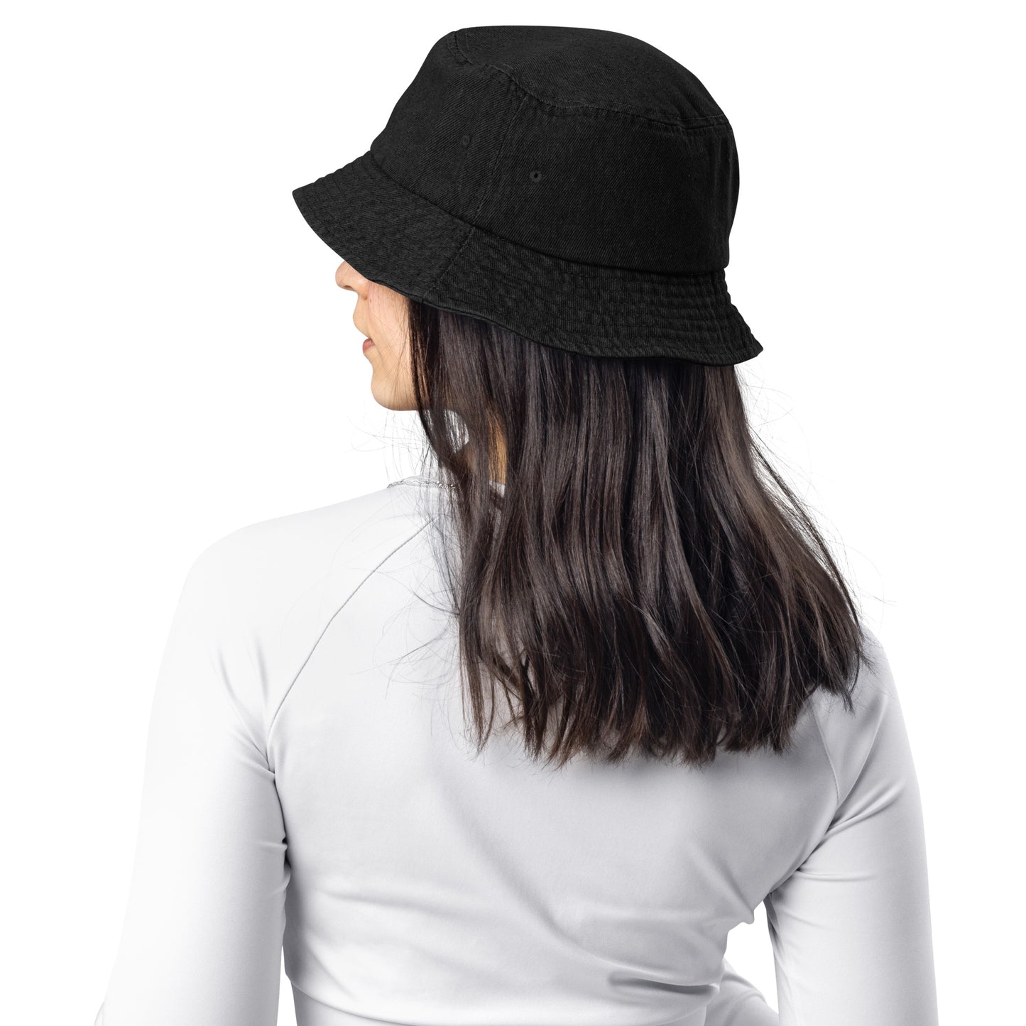 Women Denim Bucket Hat One Size Fits Most
