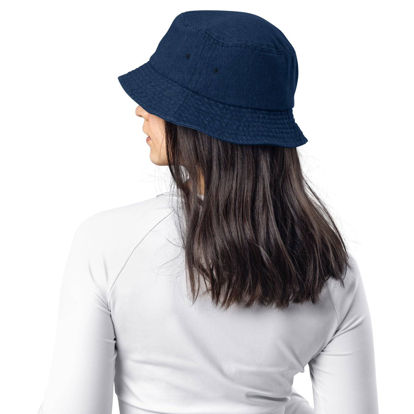 Women Denim Bucket Hat One Size Fits Most