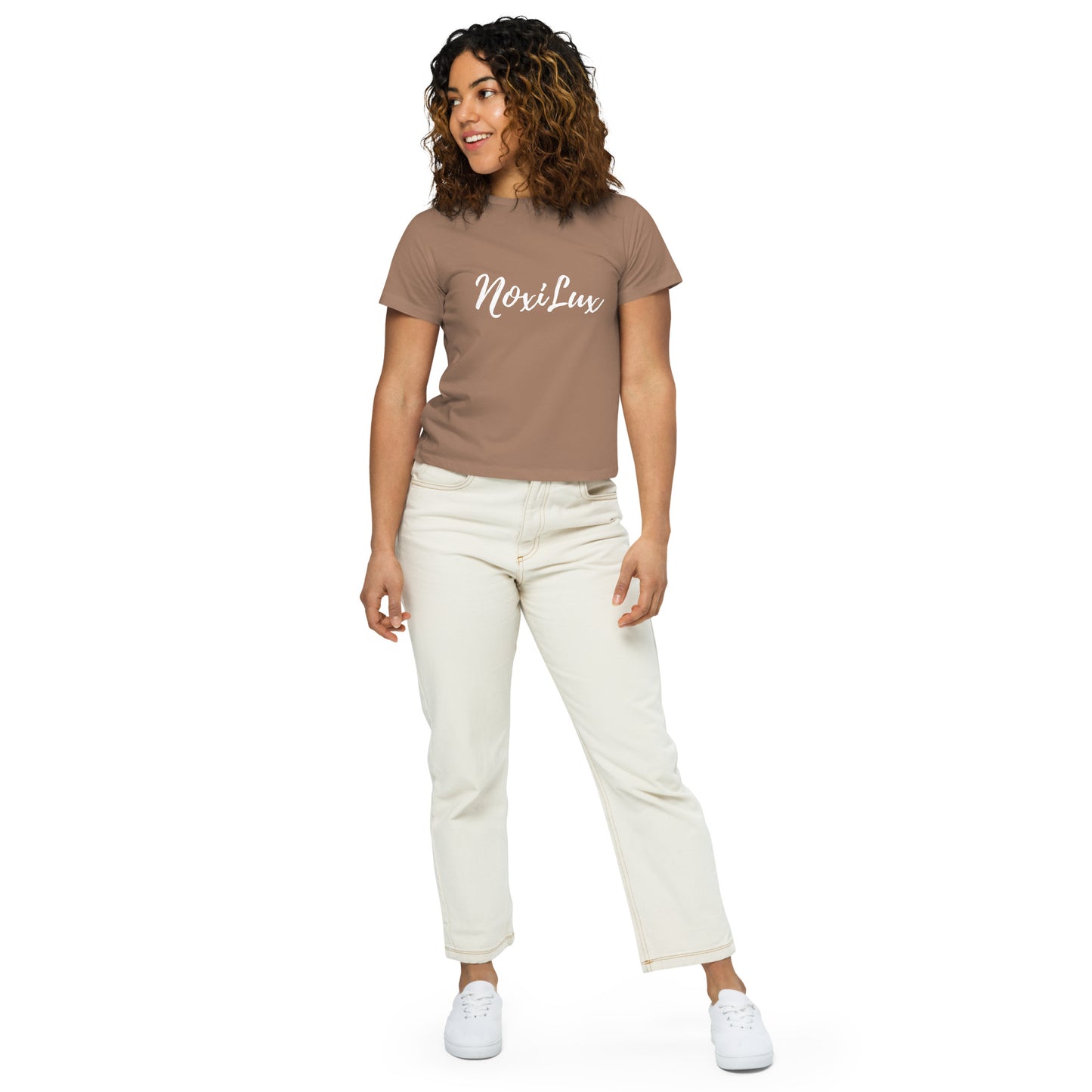 Women High Waisted  Everyday Shirt