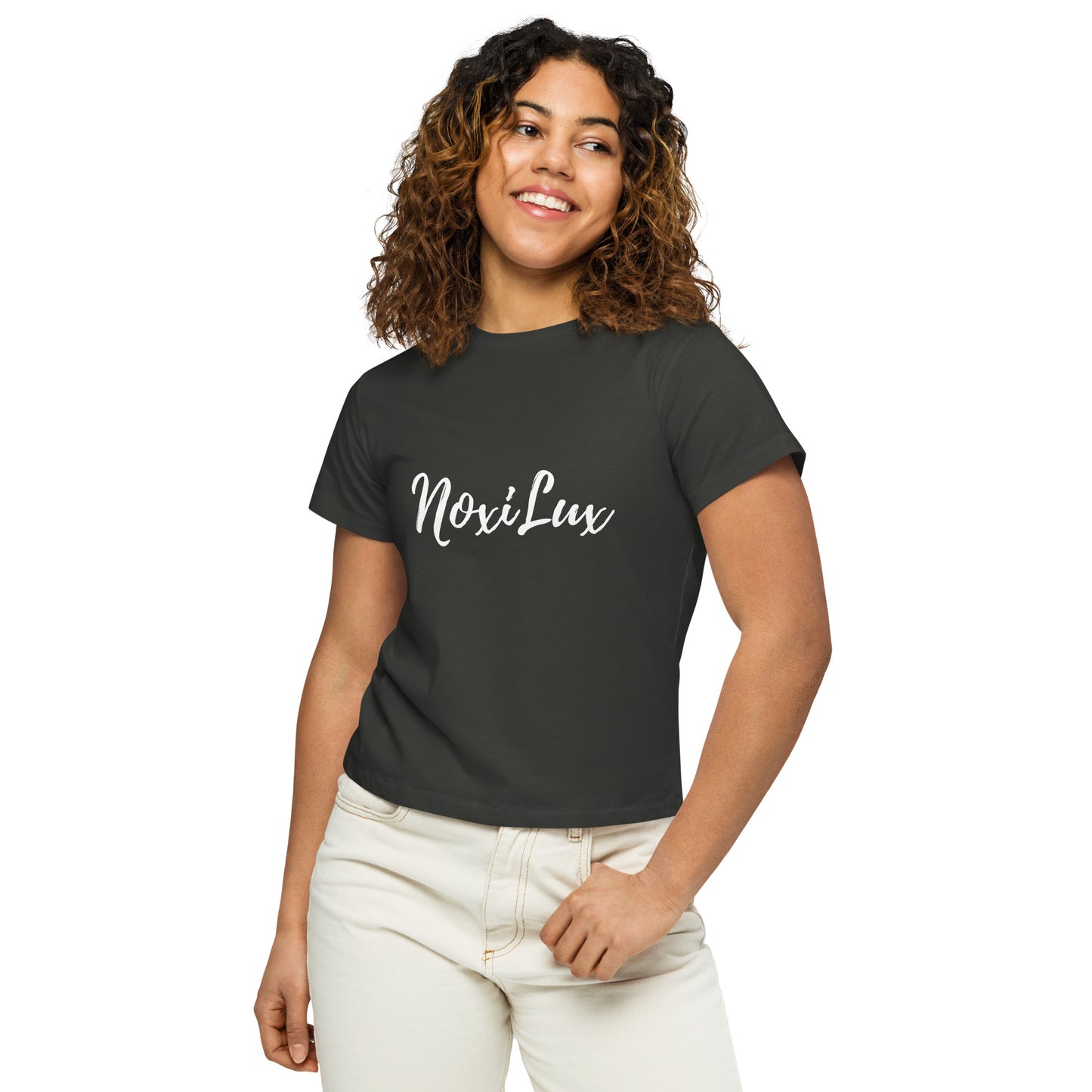 Women High Waisted  Everyday Shirt